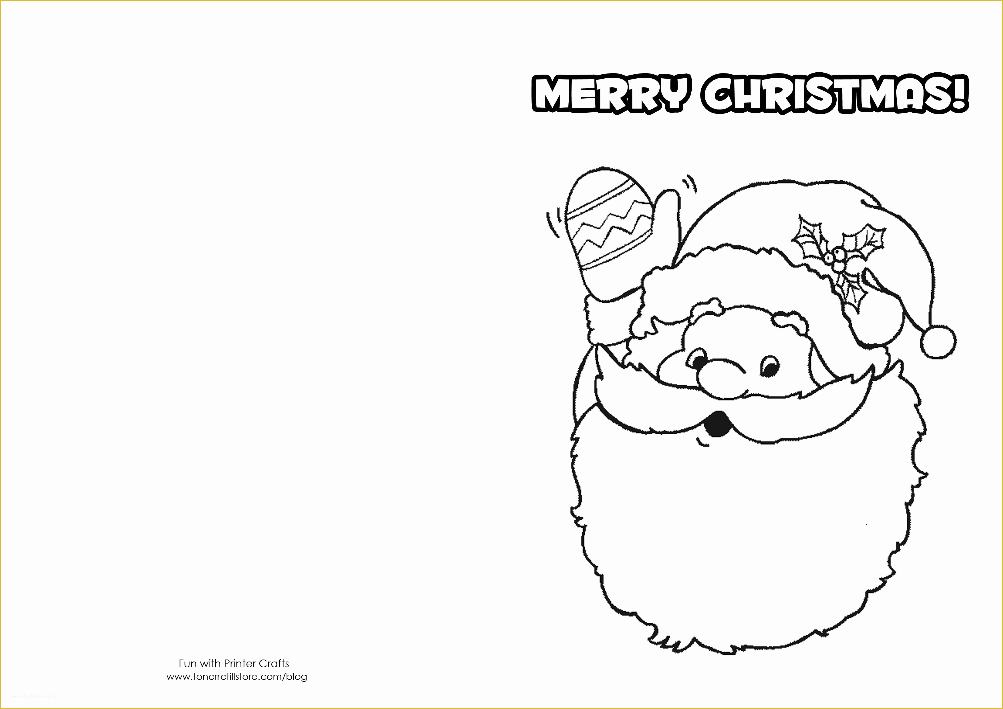Free Printable Christmas Card Templates Of Black and White Printable Christmas Cards – Happy Holidays