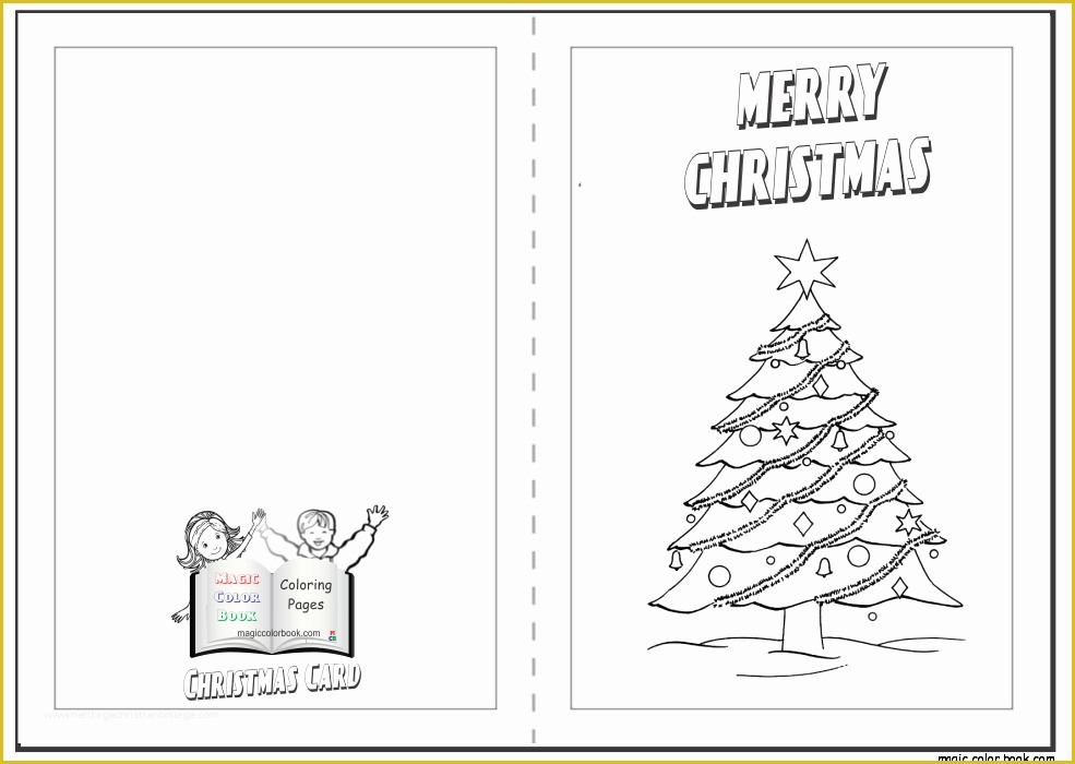 Free Printable Christmas Card Templates Of Christmas Card Coloring Pages Free Coloring Home