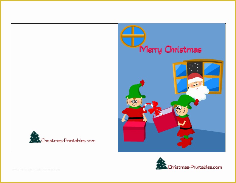 Free Printable Christmas Card Templates Of Free Printable Christmas Card Templates for Kids – Fun for