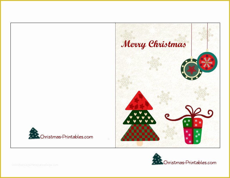 Free Printable Christmas Card Templates Of Free Printable Christmas Cards