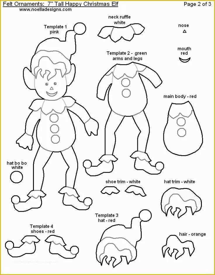 Free Printable Christmas Craft Templates Of 54 Best Elf Crafts and Activities Images On Pinterest