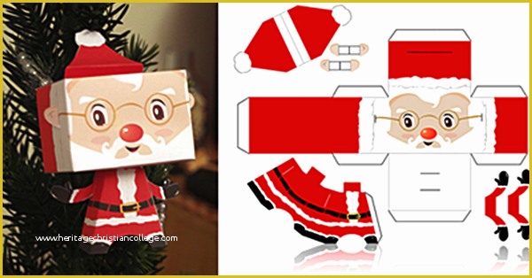 Free Printable Christmas Craft Templates Of 9 Best Of Printable Paper Crafts Free Printable