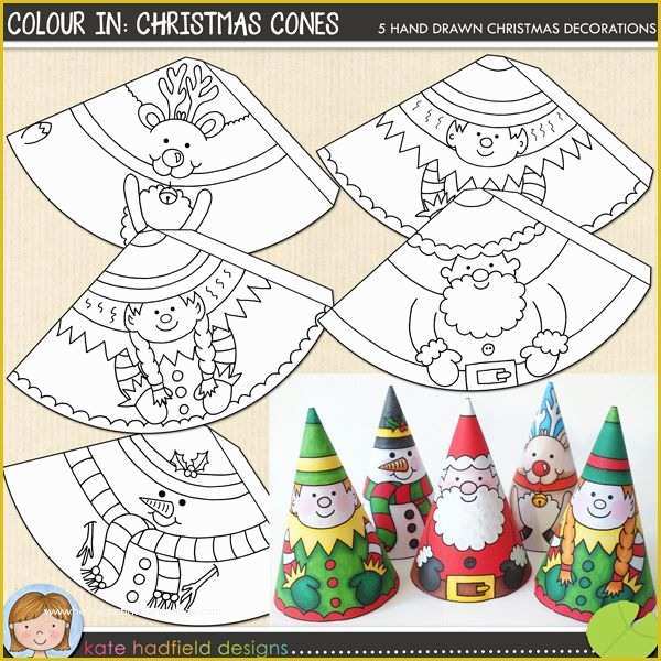 Free Printable Christmas Craft Templates Of Christmas Cones Love This Fun and Easy Craft