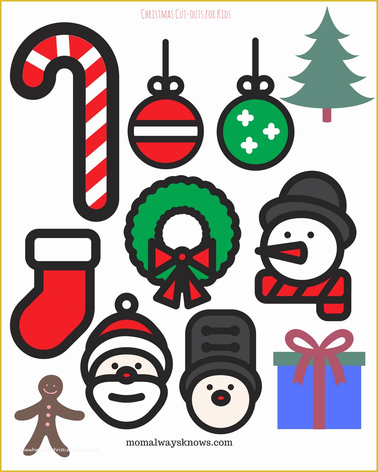 Free Printable Christmas Craft Templates Of Free Printable Christmas Cutouts Printable 360 Degree