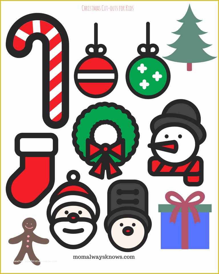 Free Printable Christmas Craft Templates Of Free Printable Christmas 