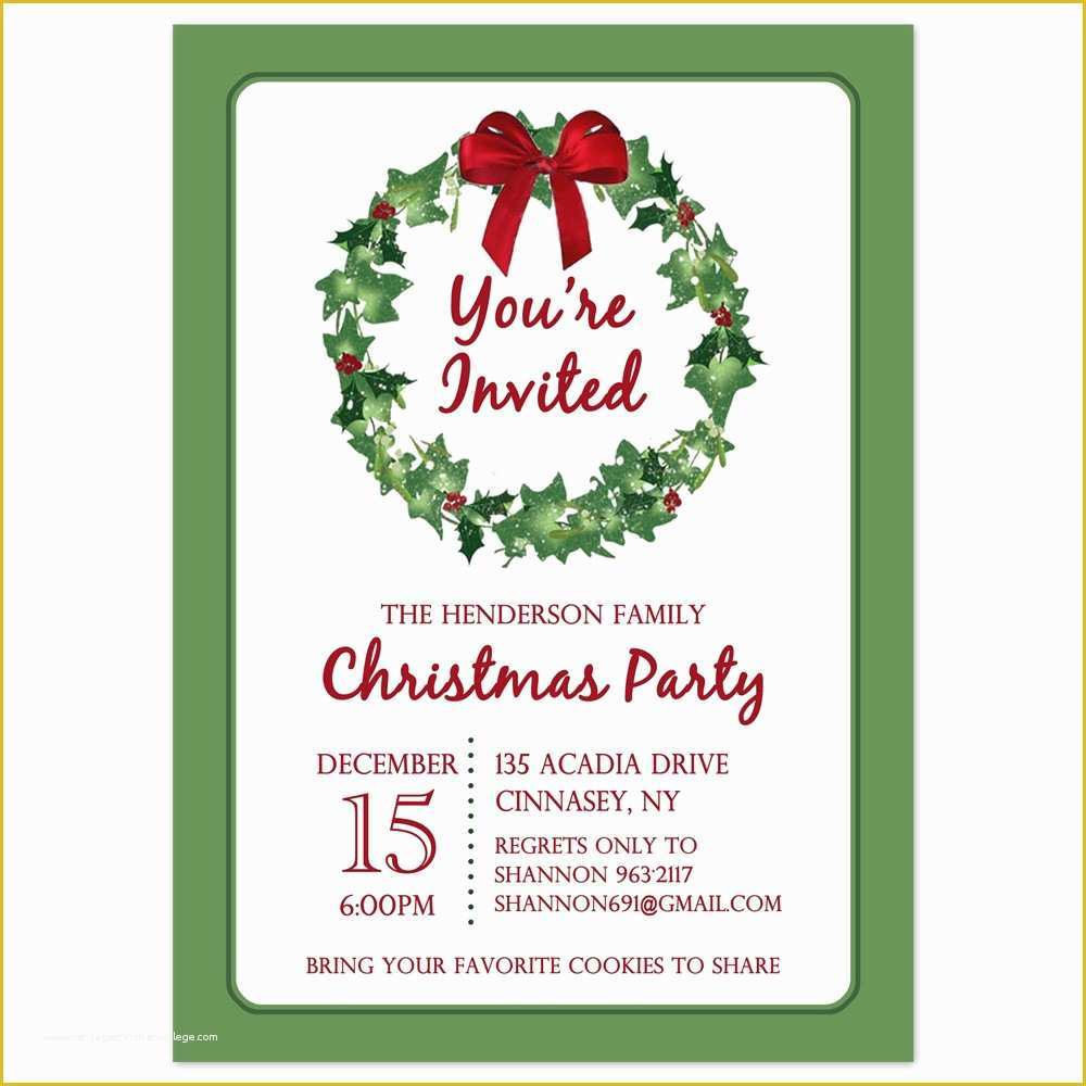 58-free-printable-christmas-party-flyer-templates