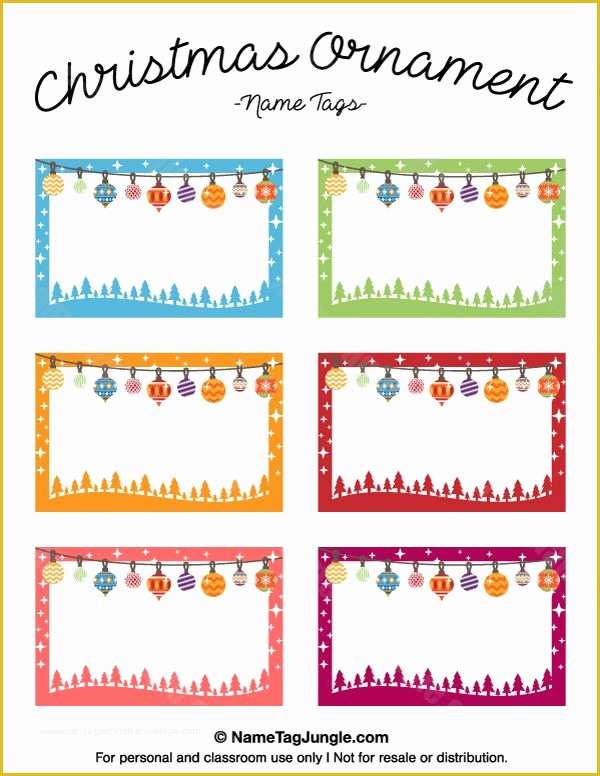 Free Printable Christmas Table Place Cards Template Of Best 25 Christmas Name Tags Ideas On Pinterest