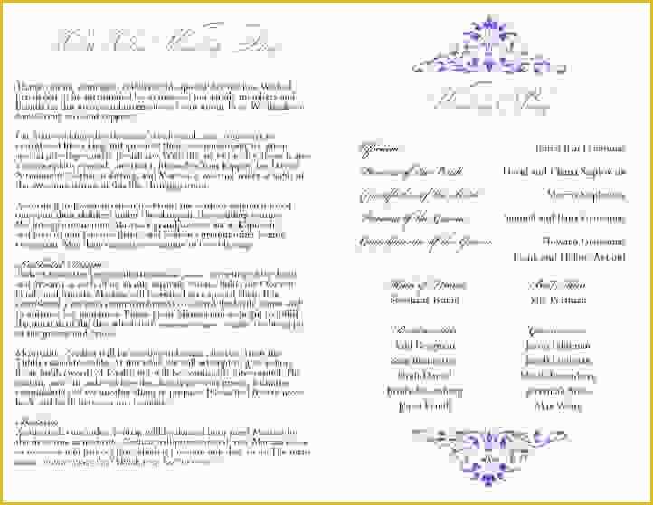 Free Printable Church Program Template Of 11 Free Printable Church Program Templatesagenda Template