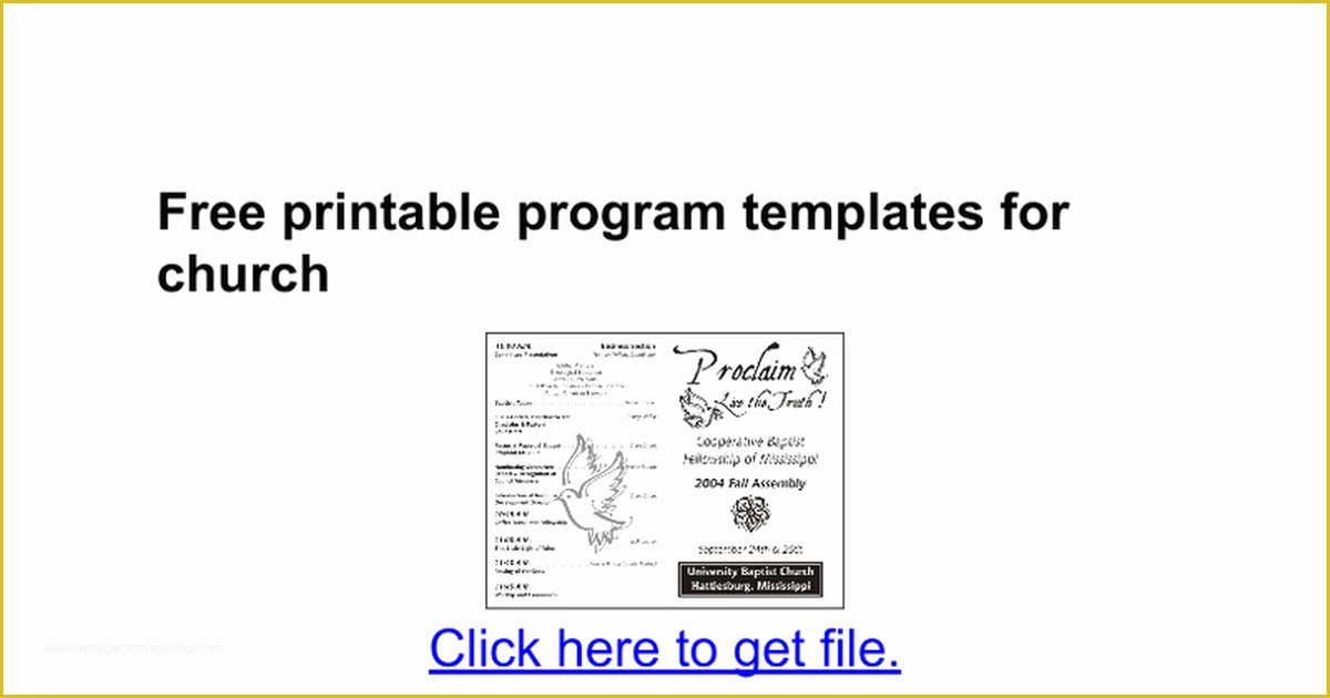 Free Printable Church Program Template Of Free Printable Program Templates for Church Google Docs