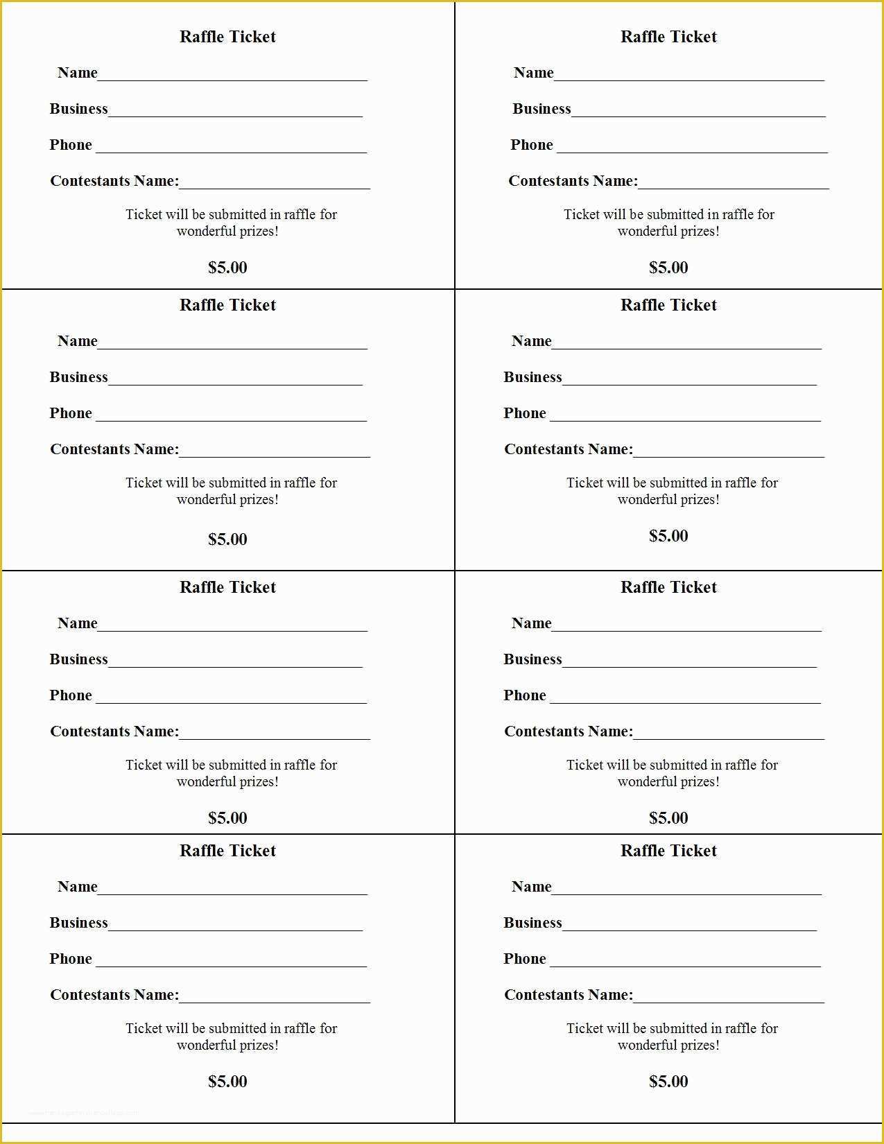 Free Printable Entry Form Template Printable Templates