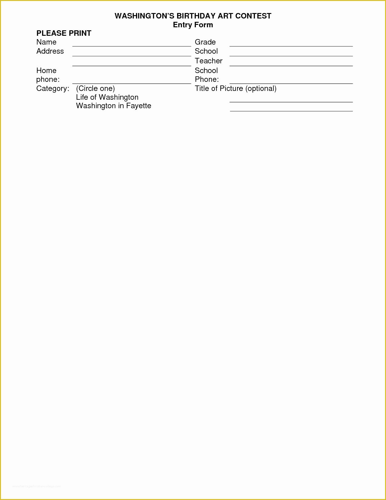 Free Printable Contest Entry form Template Of 6 Best Of Drawing Entry forms Printable Blank