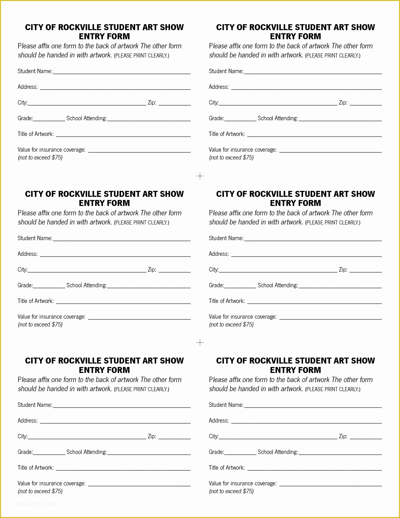 Free Printable Contest Entry Form Template Of Contest Entry Forms The