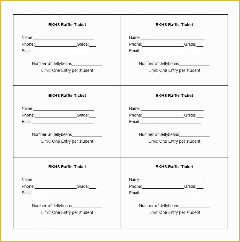 Free Printable Entry Forms Free Templates Printable