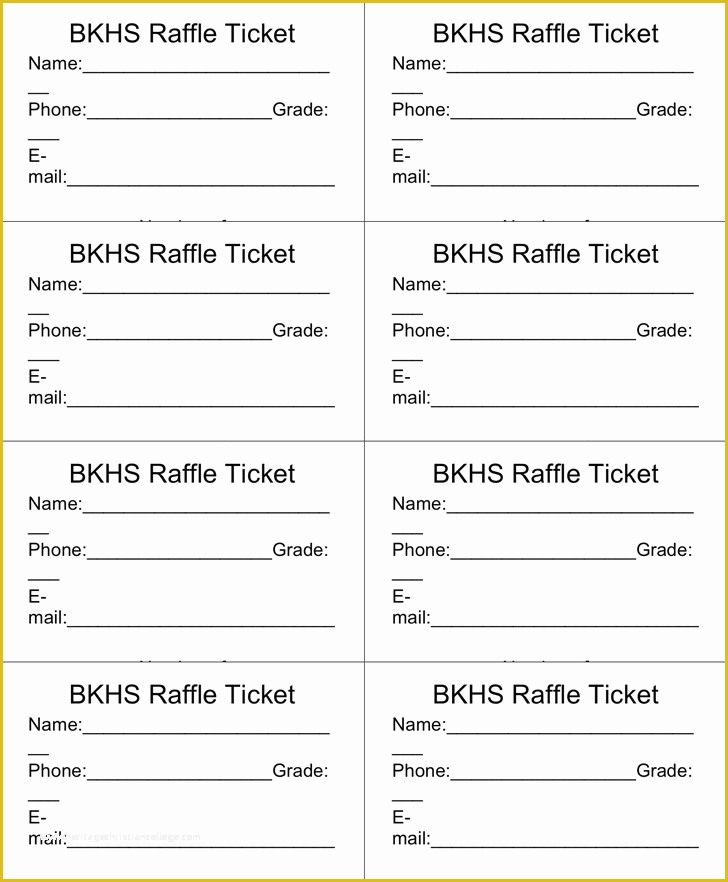 Free Printable Contest Entry form Template Of Raffle Ticket Templates Word Templates Docs
