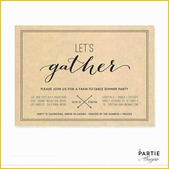 Free Printable Dinner Party Invitations Templates Of formal Dinner Invitation Template – Dyppedukopfo