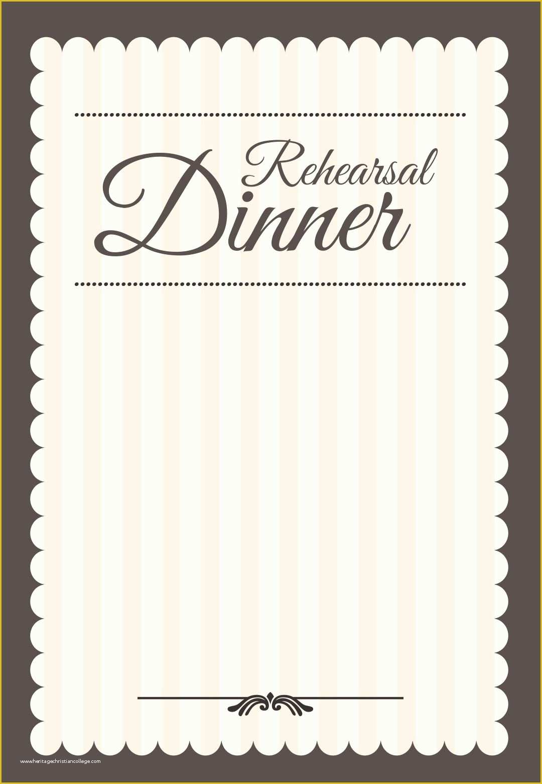 Free Printable Dinner Party Invitations Templates Of Stamped Rehearsal Dinner Free Printable Rehearsal Dinner