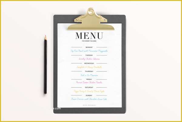 Free Printable Dinner Party Menu Template Of 33 Party Menu Templates
