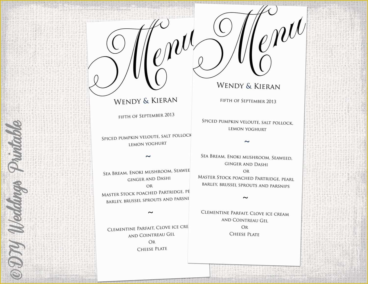 Free Printable Dinner Party Menu Template Of 8 Best Of Printable Dinner Menu Templates