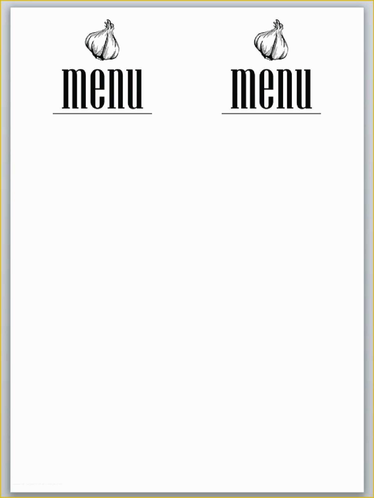 Free Printable Dinner Party Menu Template Of Pinterestsweet 16