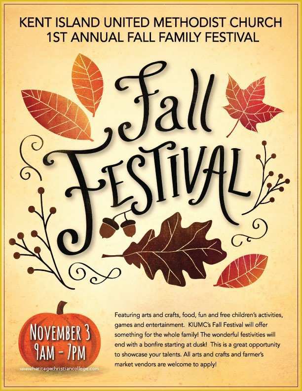 Free Printable Fall Flyer Templates Of Jimondo Fall Festival Flyer