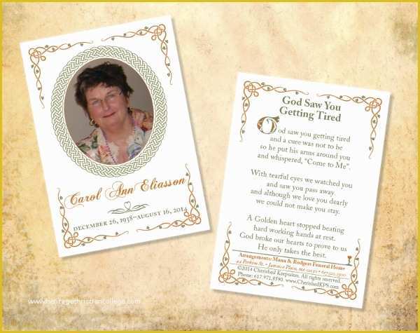 Free Printable Funeral Prayer Card Template Of 15 Funeral Card Templates Free Psd Ai Eps format