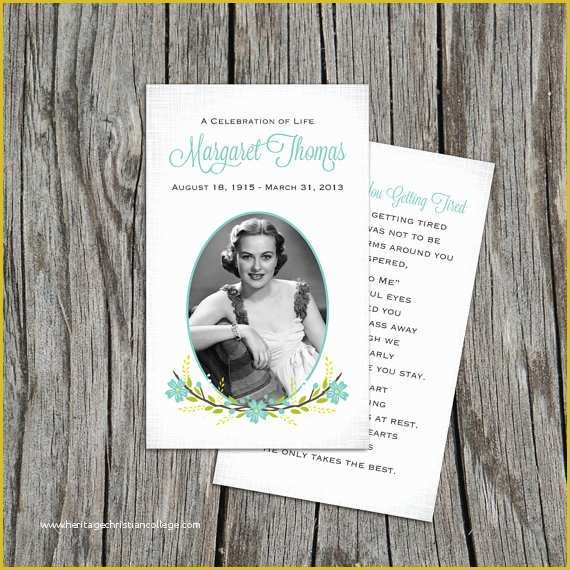 Free Printable Funeral Prayer Card Template Of Blank Funeral Prayer Card Template