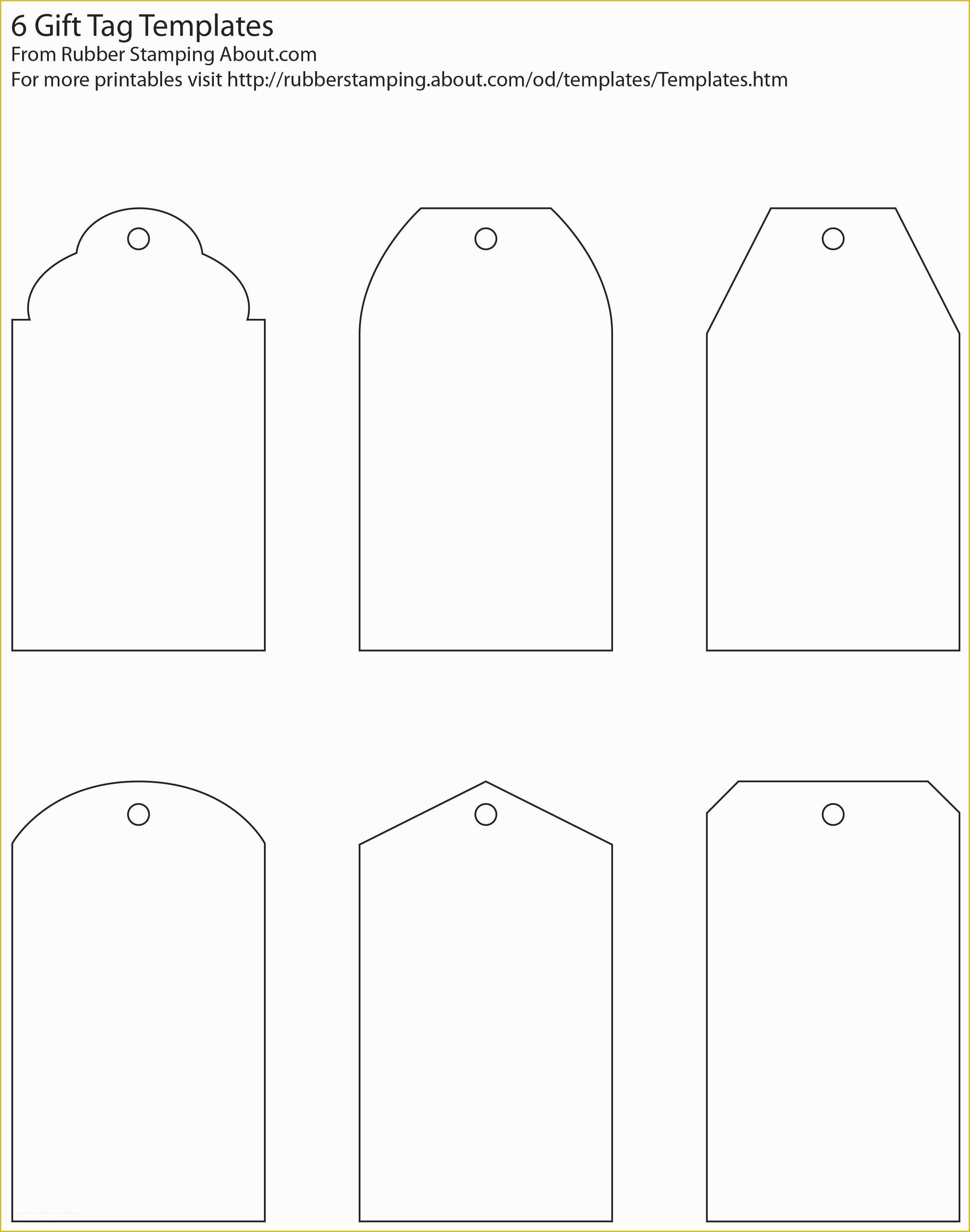 Free Printable Gift Tag Templates for Word Of Make Your Own Custom Gift Tags with these Free Printable