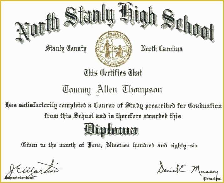 Free Printable High School Diploma Templates Of Fake College Certificate Template Diploma Best