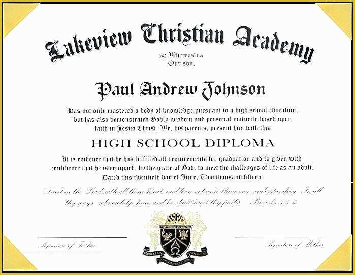 Free Printable High School Diploma Templates Of Free Printable High School Diploma Templates Template