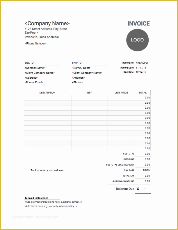 Free Printable Invoice Templates Excel Of Excel Invoice Template