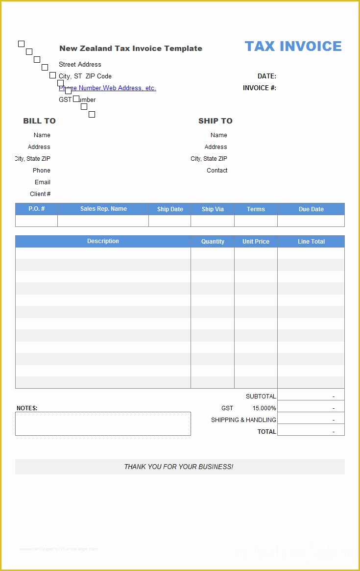 Free Printable Invoice Templates Excel Of Invoice Template Nz Excel