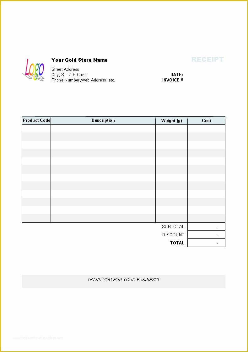 Free Printable Invoice Templates Of 6 Best Of Bill Receipt Template Medical Bill