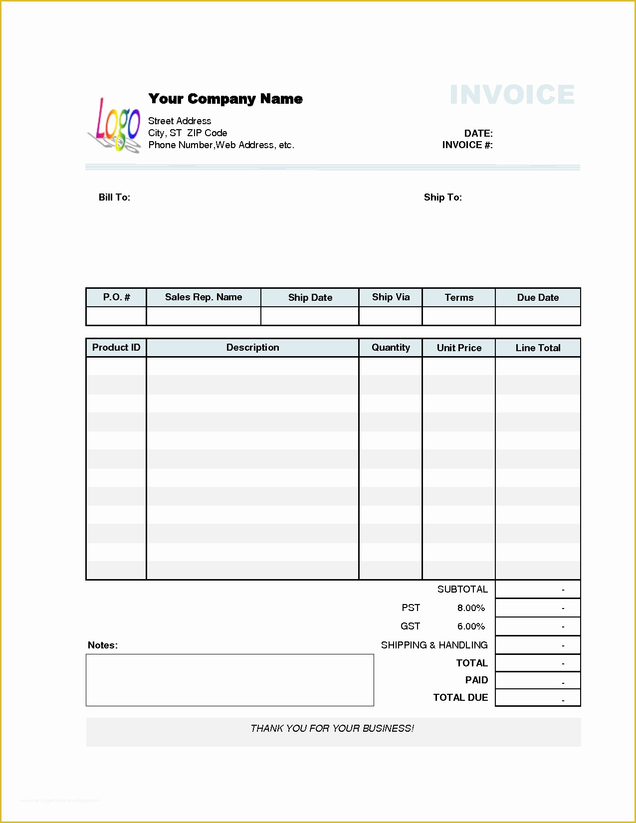 Free Printable Invoice Templates Of Best S Of Fill In and Print Invoices Free Printable