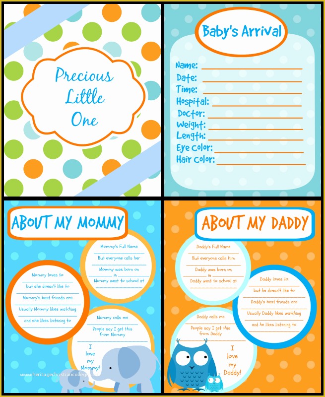 Free Printable Memory Book Templates Of 9 Best Of Printable Baby Book Scrapbook Pages for