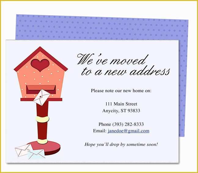 Free Printable Moving Announcement Templates Of 14 Best Images About Moving Announcements New Address