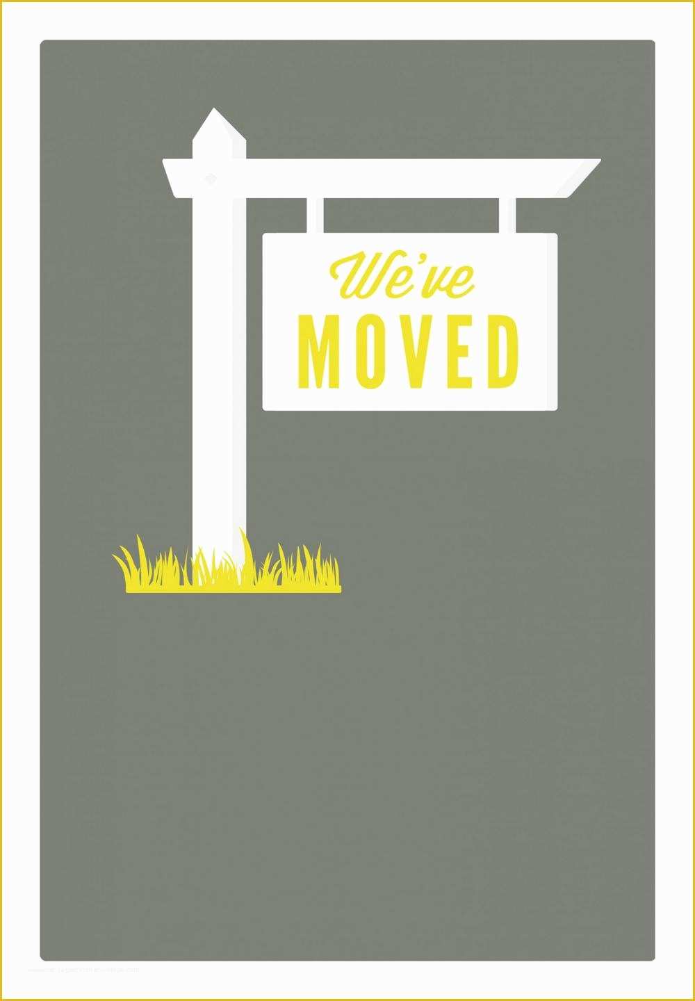 Free Printable Moving Announcement Templates Of Free Moving 