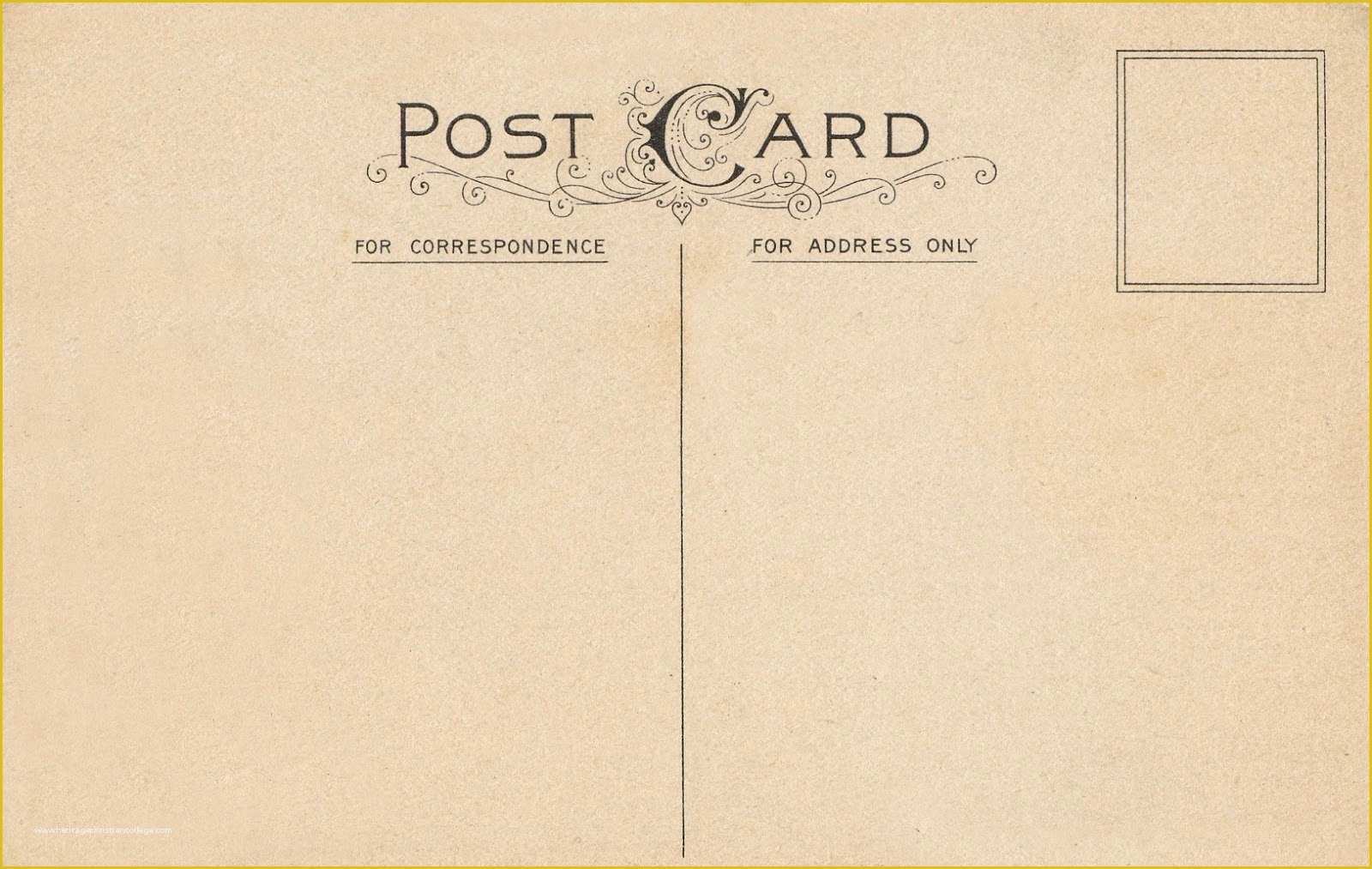 Printable Post Cards
