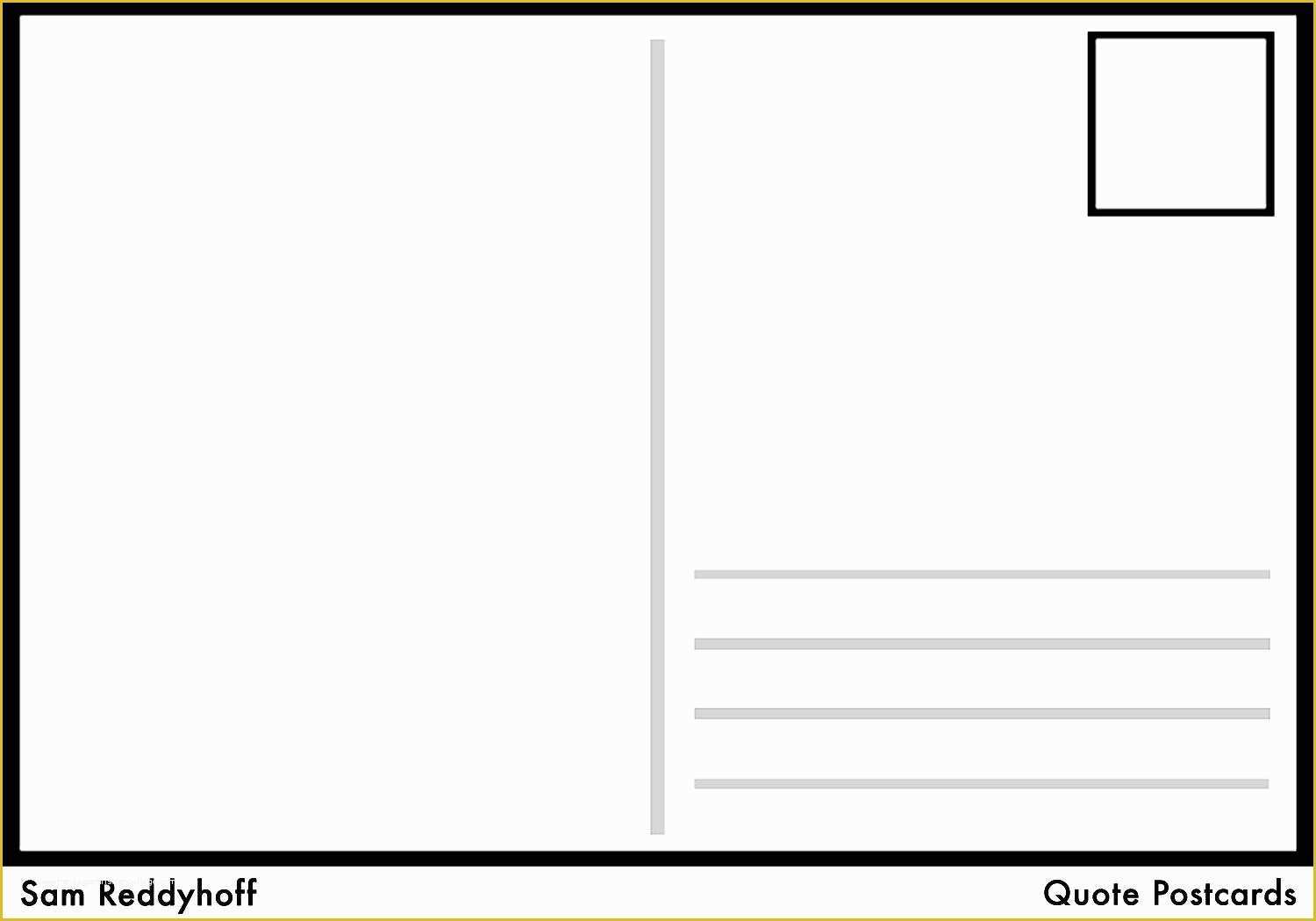 How Do I Create A Postcard Template In Word Printable Templates Free