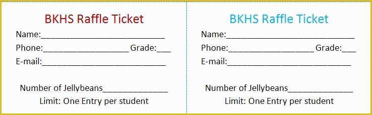 Free Printable Raffle Ticket Template Download Of 40 Free Editable Raffle & Movie Ticket Templates
