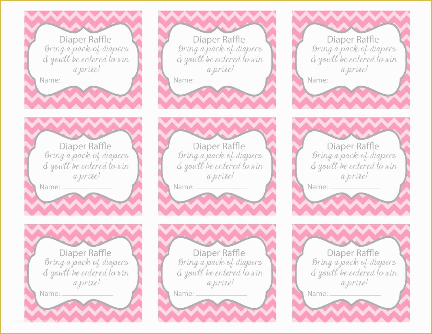 Free Printable Raffle Ticket Template Download Of Free Printable Baby Shower Raffle Tickets Template