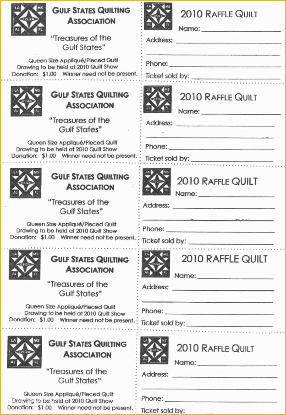 Free Printable Raffle Ticket Template Of 7 Raffle Ticket Templates Word Excel Pdf formats