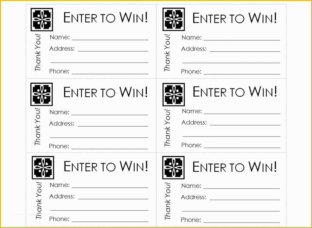 Free Printable Raffle Ticket Template Of Free Raffle Ticket Template