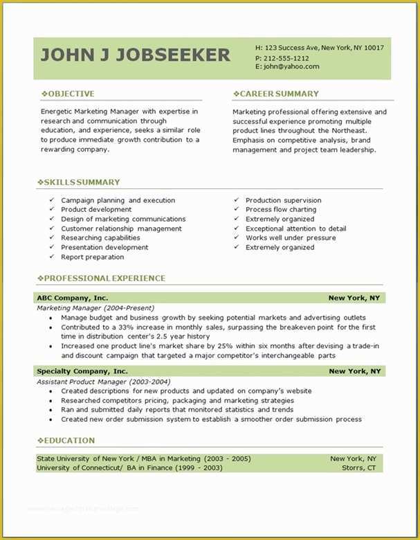 Free Printable Resume Templates Download Of Free Professional Resume Templates Download