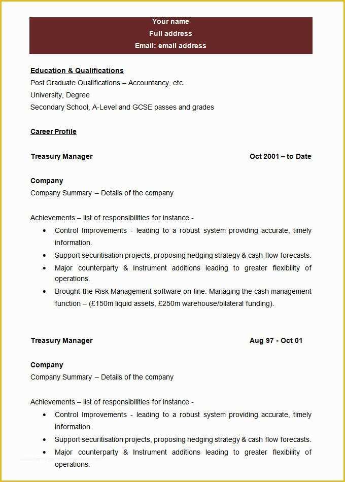 Free Printable Resume Templates Of 46 Blank Resume Templates Doc Pdf