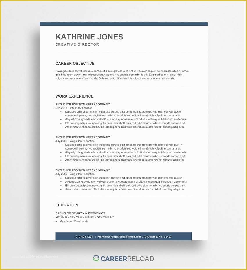 Free Printable Resume Templates Of Free Word Resume Templates Free Microsoft Word Cv Templates