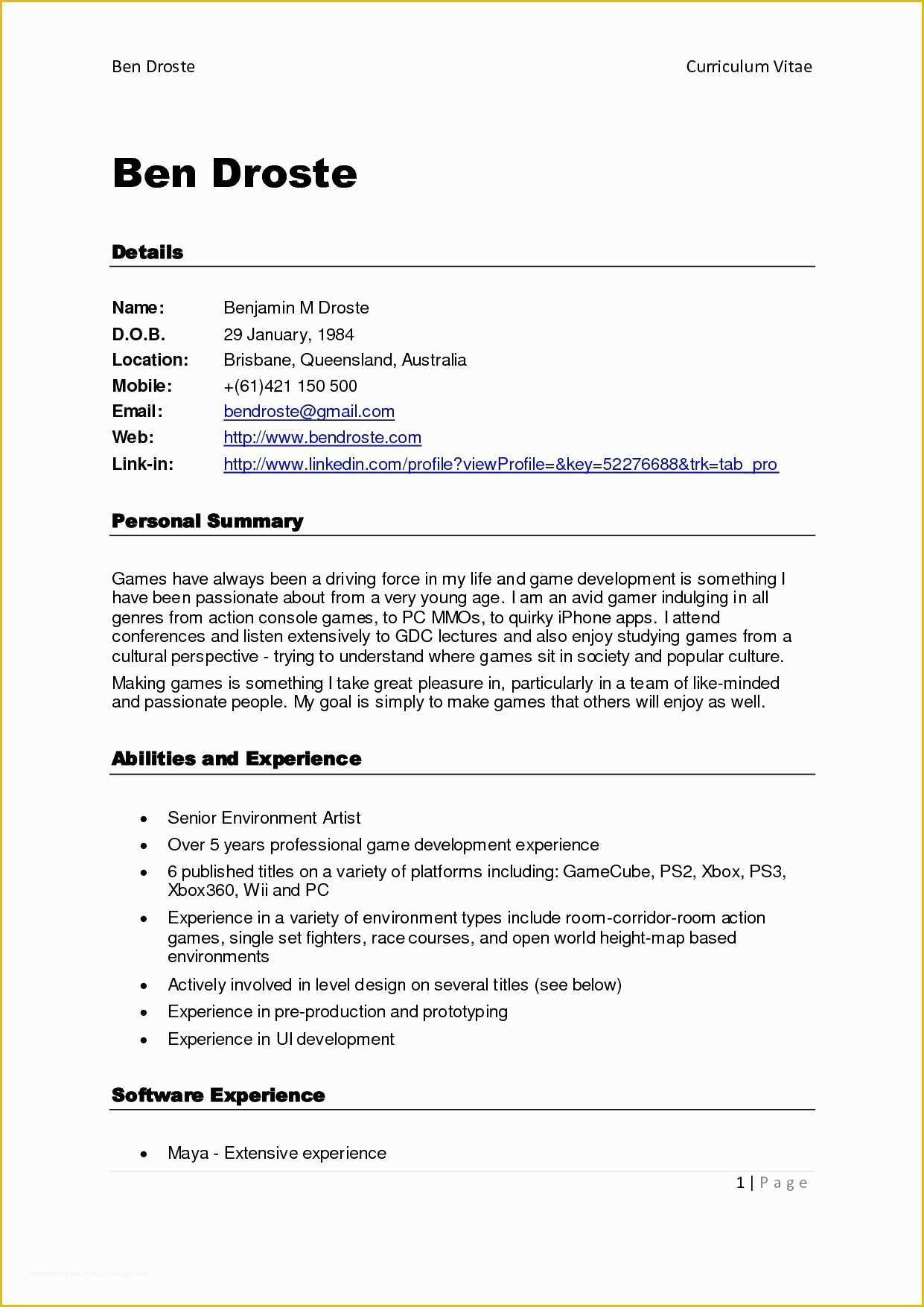 Free Printable Resume Templates Of totally Free Printable Resume Templates