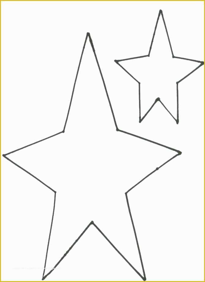 Free Printable Star Template Of 25 Best Ideas About Star Stencil On Pinterest
