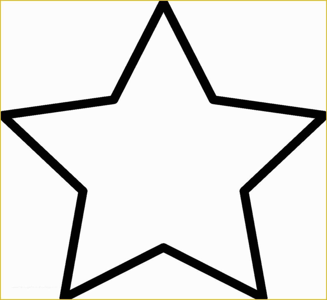 Free Printable Star Template Of Coloring Stars