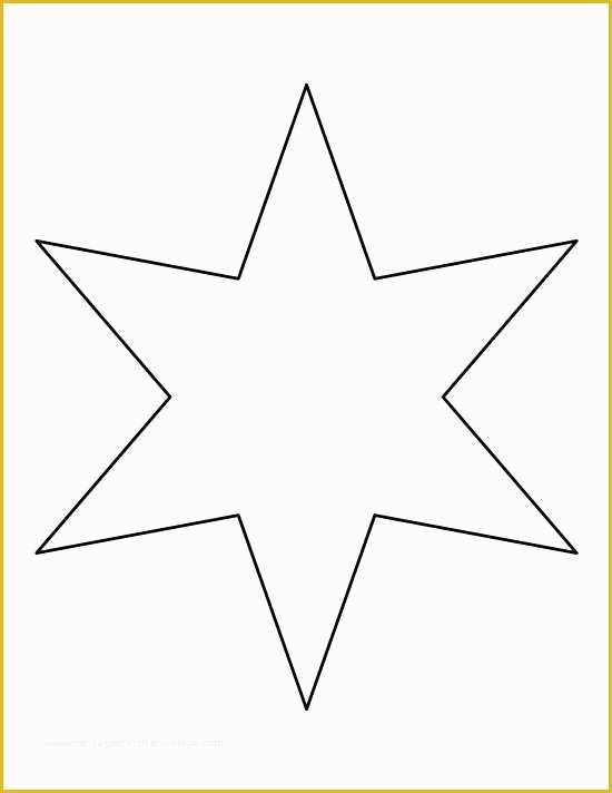 Free Printable Star Template Of Pin By Muse Printables On Printable 