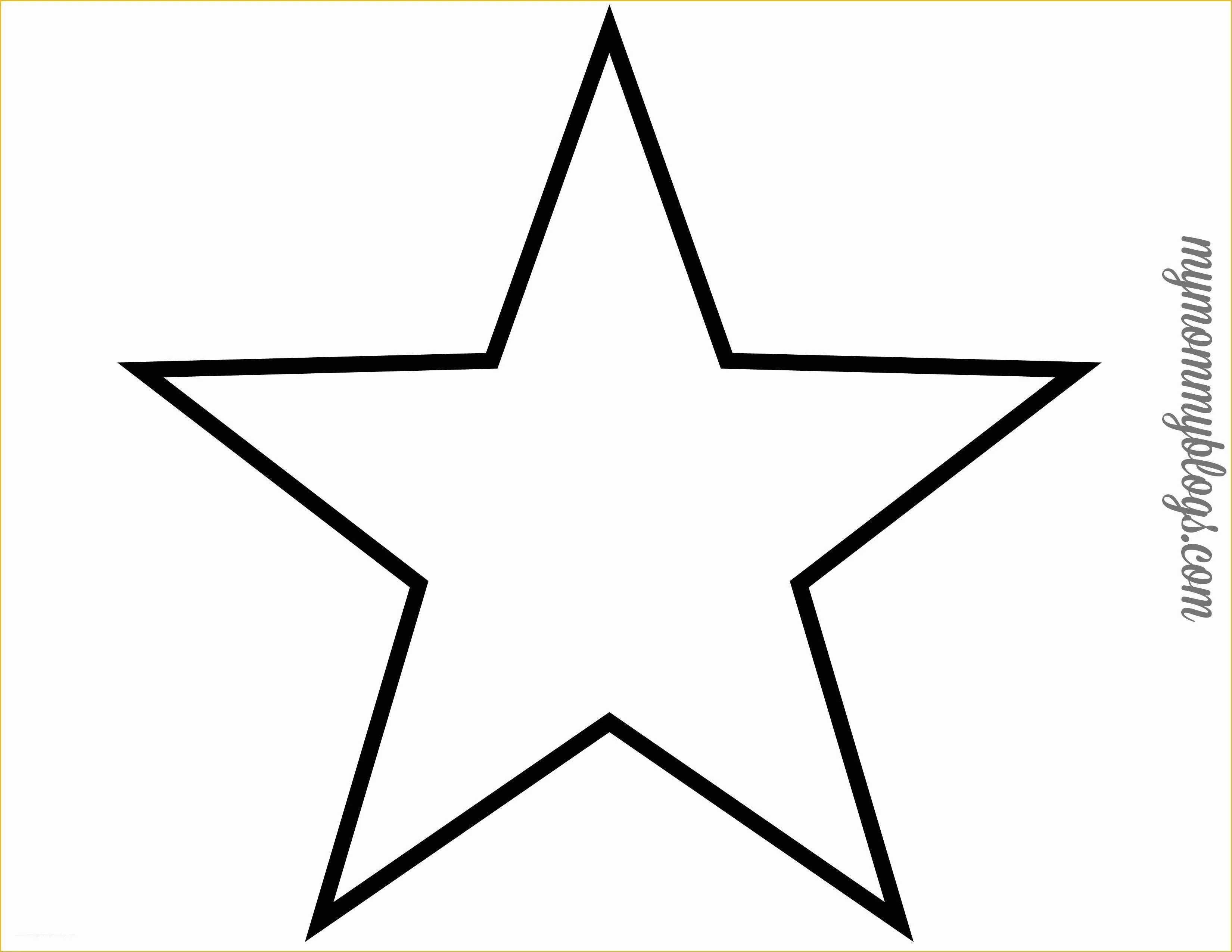 Free Printable Star Template Of Star Cutouts Printable 2508 3300×2550
